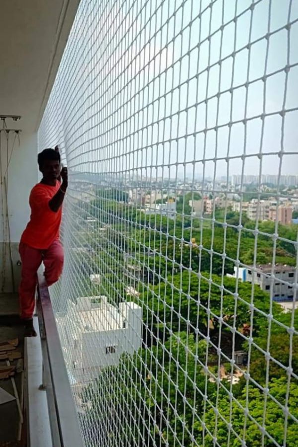 Balcony Safety Nets | Home Safety Solutions & Anti Fall Nets | ANR Homes